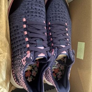 Stylish Women's Purple and Pink Sneakers